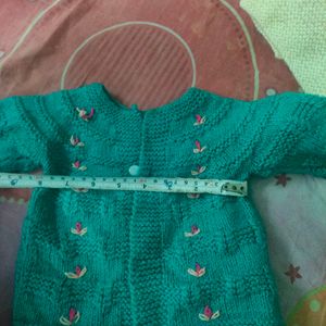 Green Baby Sweater