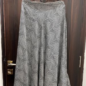 Black And White Skirt