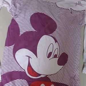 Mickey Mouse Disney Kids Cotton Shirt