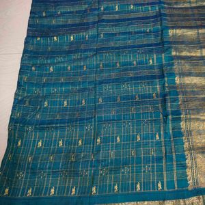 Pure Kanchi Pattu Saree 🦚