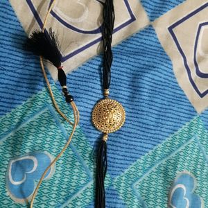 Black Choker With Finger Ring