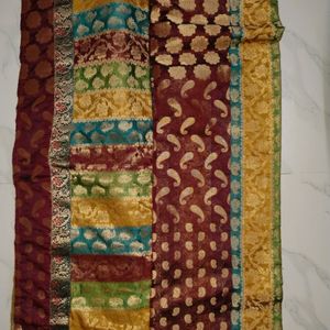 A Beautiful Multi Colour Saree