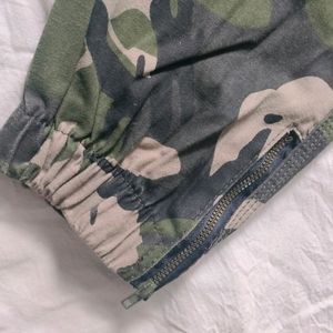 Military Green Cargo Pants