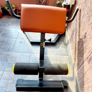 Gym Hyperextension Bench