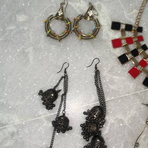 Combo Necklace And Earrings