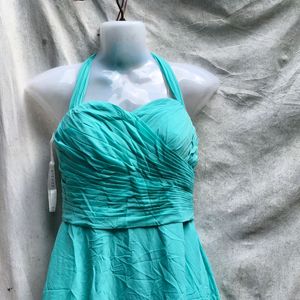 10.15.9 CYAN SEXY MINI PARTY FROCK