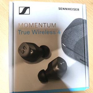 Sennheiser Momentum 4 Earbuds. Graphite Color.seal