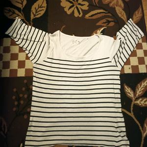 Beautiful Striped Women T-shirt