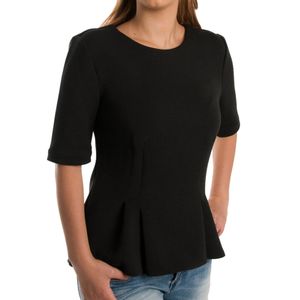 Dotti Black Short Sleeve Top