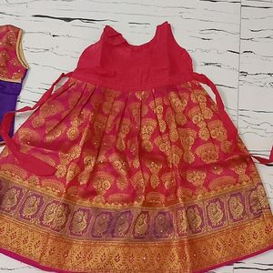 Pattu Banarasi Dress