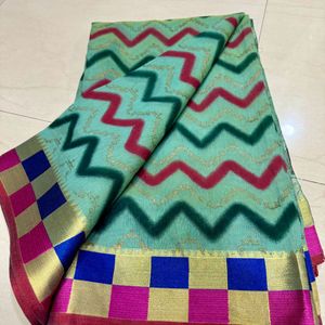 Zig Zag Saree😍