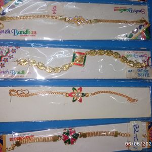 Gold Plated Rakhi