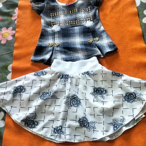 Pack Of 2 Top And Skirt
