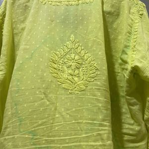 Original Chikankari Handwork Kurta