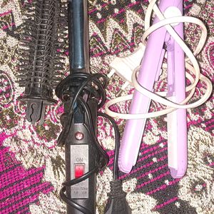 Hair Roller Nd Straightener