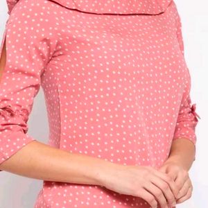 Style Quotient Myntra Pink Printed Top