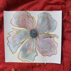 flower water color painting 💖