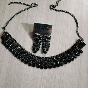 Black Stone Necklace