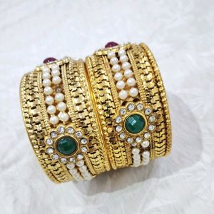 Two Piece Of Golden Bangles