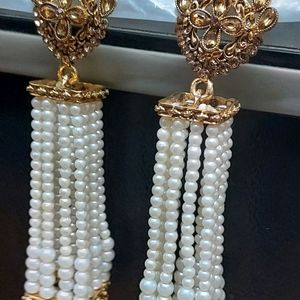 PARTY WEAR PEARL EARRINGS