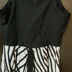 Black And White Romper