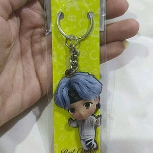 BTS Tiny Tan Keychain