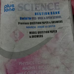 Plus One Science Question Bank