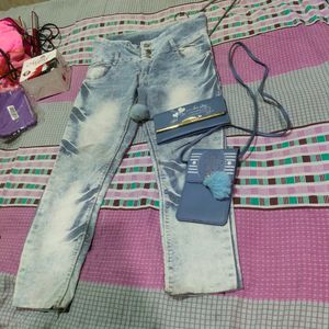 Buy Bag Wallet Get Jeans Free