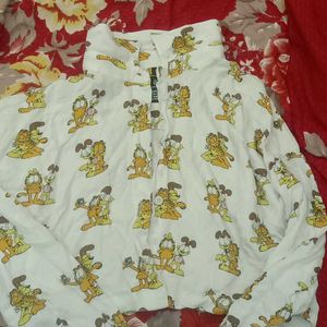 Garfield Crop Shirt