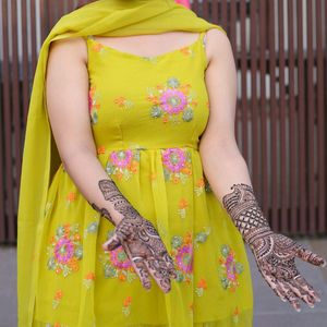 Mehandi Dress