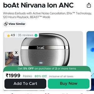 Boat Nirvana ION ANC Premium Earbuds