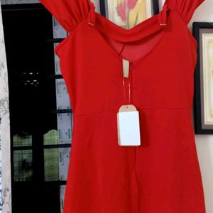 Women's Red Mini dress