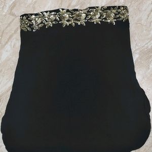 Black Party Wear Skirt