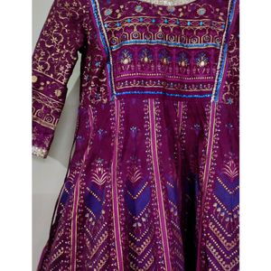 ANARKALI KURTA (Branded Aurelia) For Women