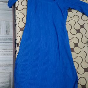 Short Blue Kurti