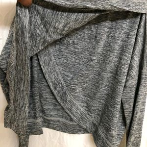 Body Grey Stylish Hoodie