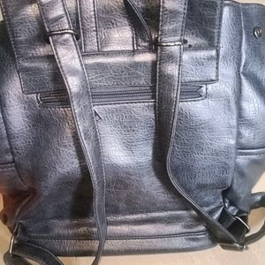 New Leather Bagpack