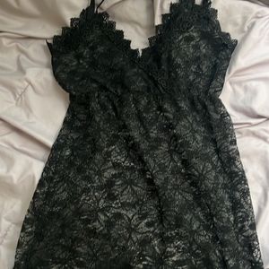 Sexy Black Lace Dress