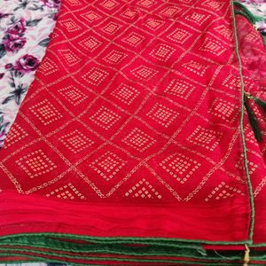 Chunri Work Saree