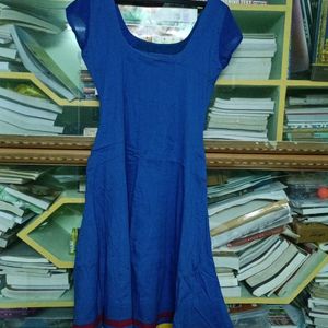 Blue Anarkali Kurta