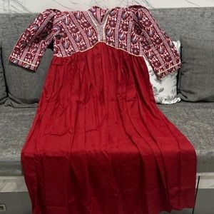 Red Kurti