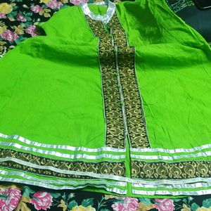 Pure Cotton Embroidered Long Kurta