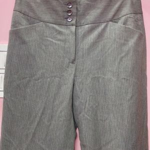 High Waisted Women Straight Fit Pant