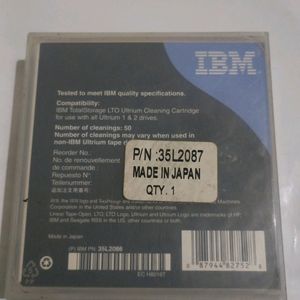 IBM LTO Ultrium Cleaning Cartridge 35L2086