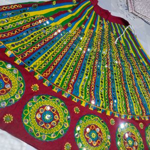 Beautiful Multi Colored Garba Dress