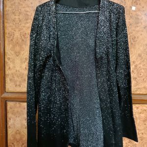 Shimmery Partywear Jacket style shrug