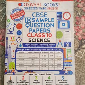 Class 10th Sample Question Paper Of Science