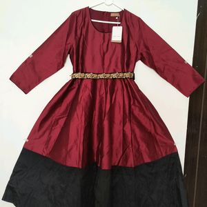 Shae By Sassafras, Charming Maroon Dress