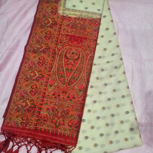 *Price Drop*Pashmina Silk Saree