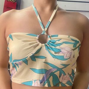 Beachy Vibe Halter Neck Top